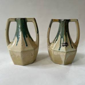 Glazed Ceramic Vases 